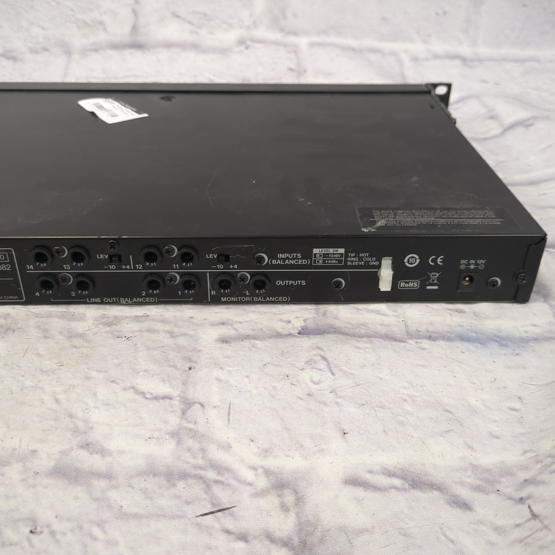 Tascam US-1800 Rack Mount USB Interface - Evolution Music