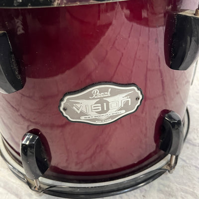 Pearl Vision SST Birch Ply Shell Tom Red Metallic