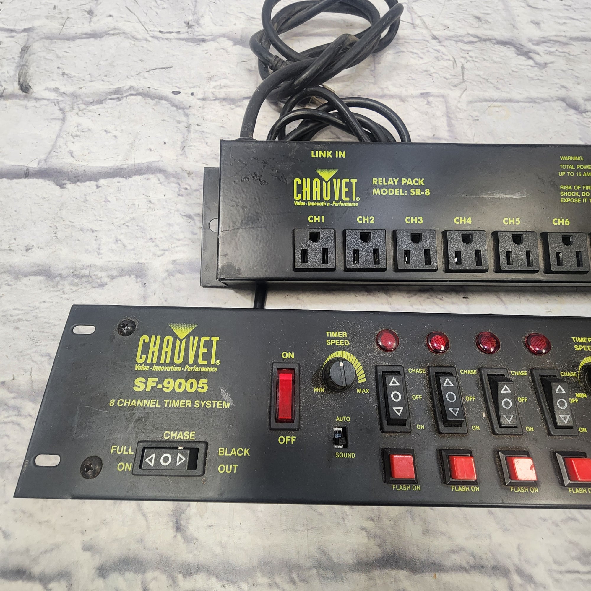 Chauvet SF-9005 Timer Controller with Relay Rack