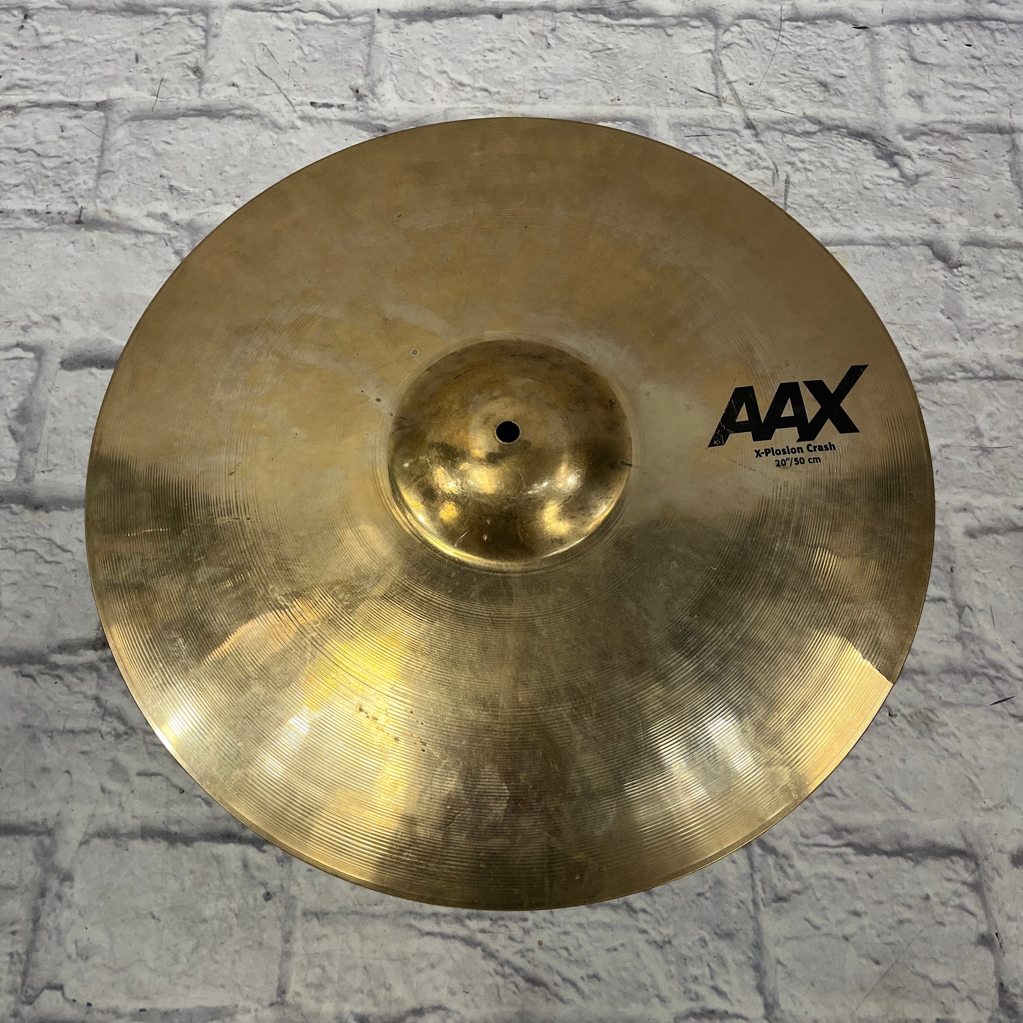 Sabian 20 AAX X-Plosion Crash AS IS CRACKED
