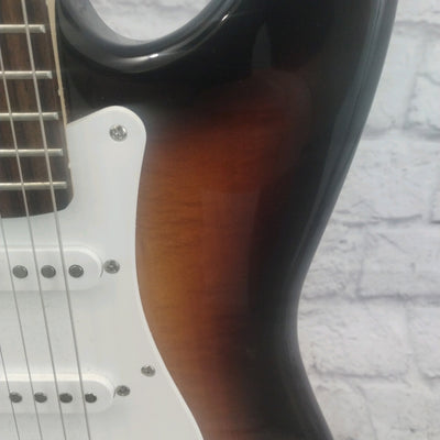 Squier Affinity Stratocaster Left Handed Sunburst
