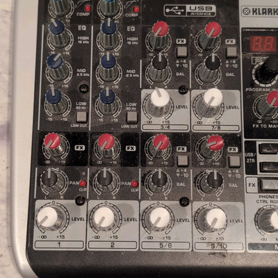 Behringer QX1002USB 10-Input 2-Bus Mixer XENYX EQ 2010 - Present - Standard