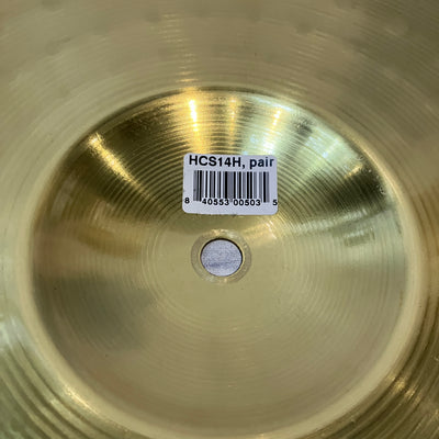 Meinl HCS 14" Hi-Hat Cymbal Pair