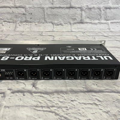 Behringer Ultra Gain Pro 8 ADA8000 8 Preamp Strip