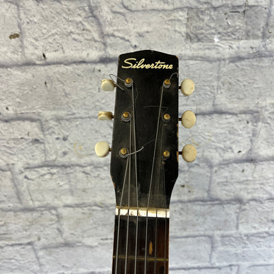 Silvertone Student Vintage Acoustic Guitar