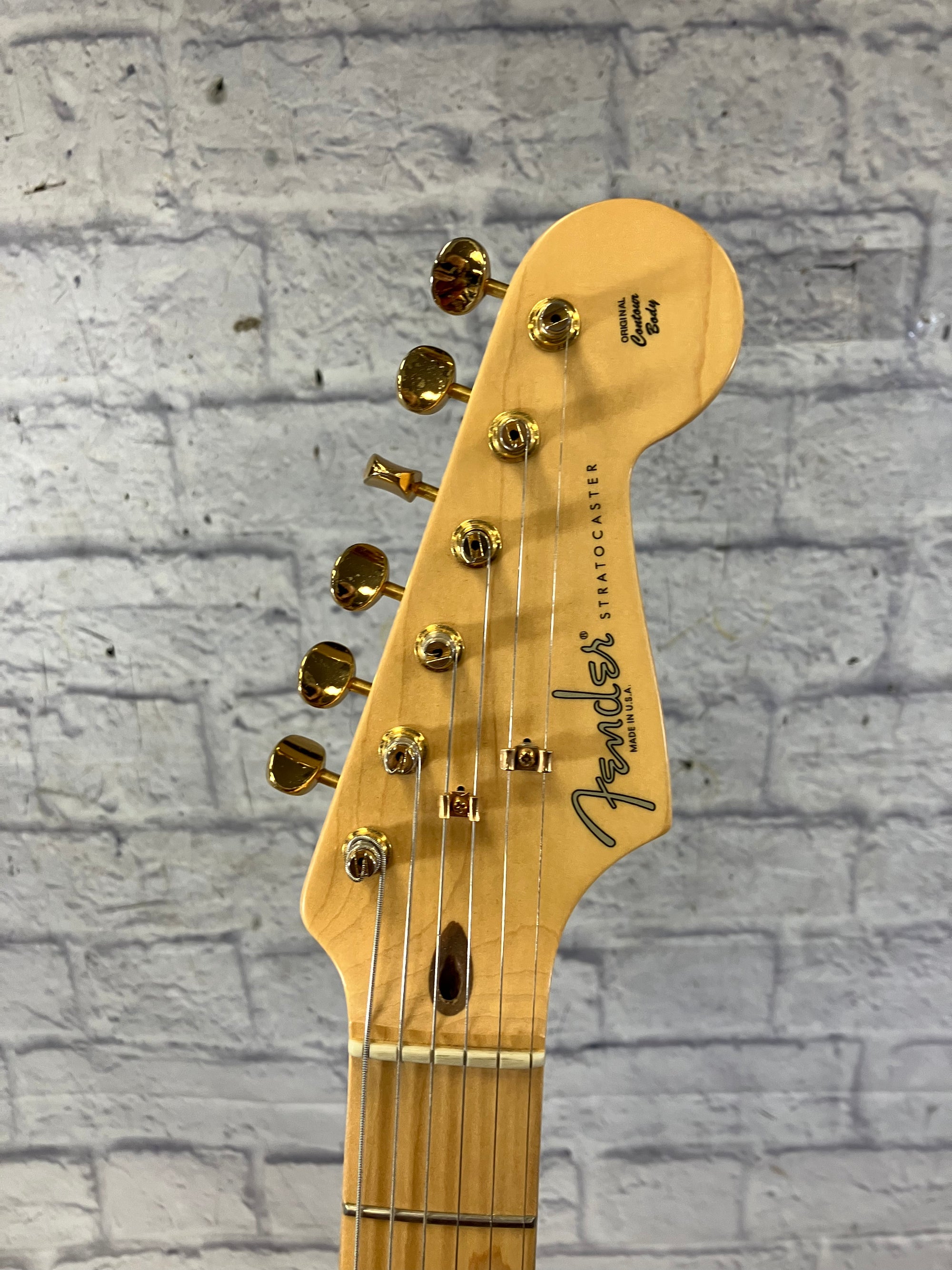 Fender American Standard Stratocaster 2004 - Metallic Turquoise - Maple Neck w/Tweed Bag