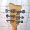 Danelectro Innuendo DanoBlaster Electric Guitar with Built in Effects - Midnight Blue Sparkle.