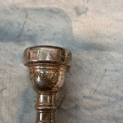 E Benge Resno Tempered Bell Silver Trumpet Los Angeles AS IS Trumpet