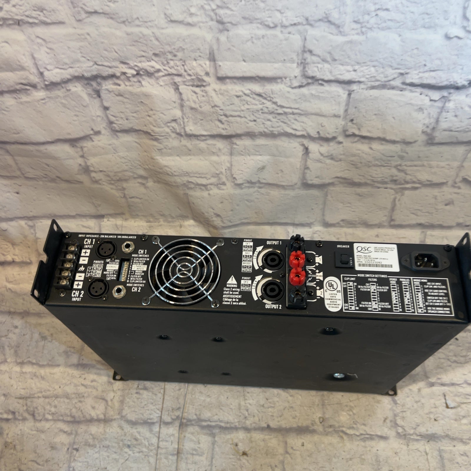 QSC RMX850 Power Amp