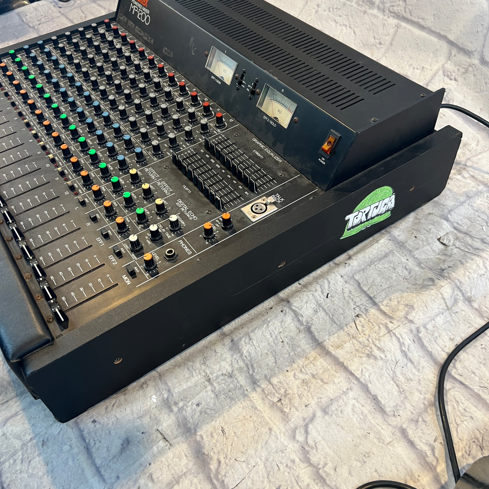 Fostex MP-1200 Vintage Powered 12 Channel Mixer