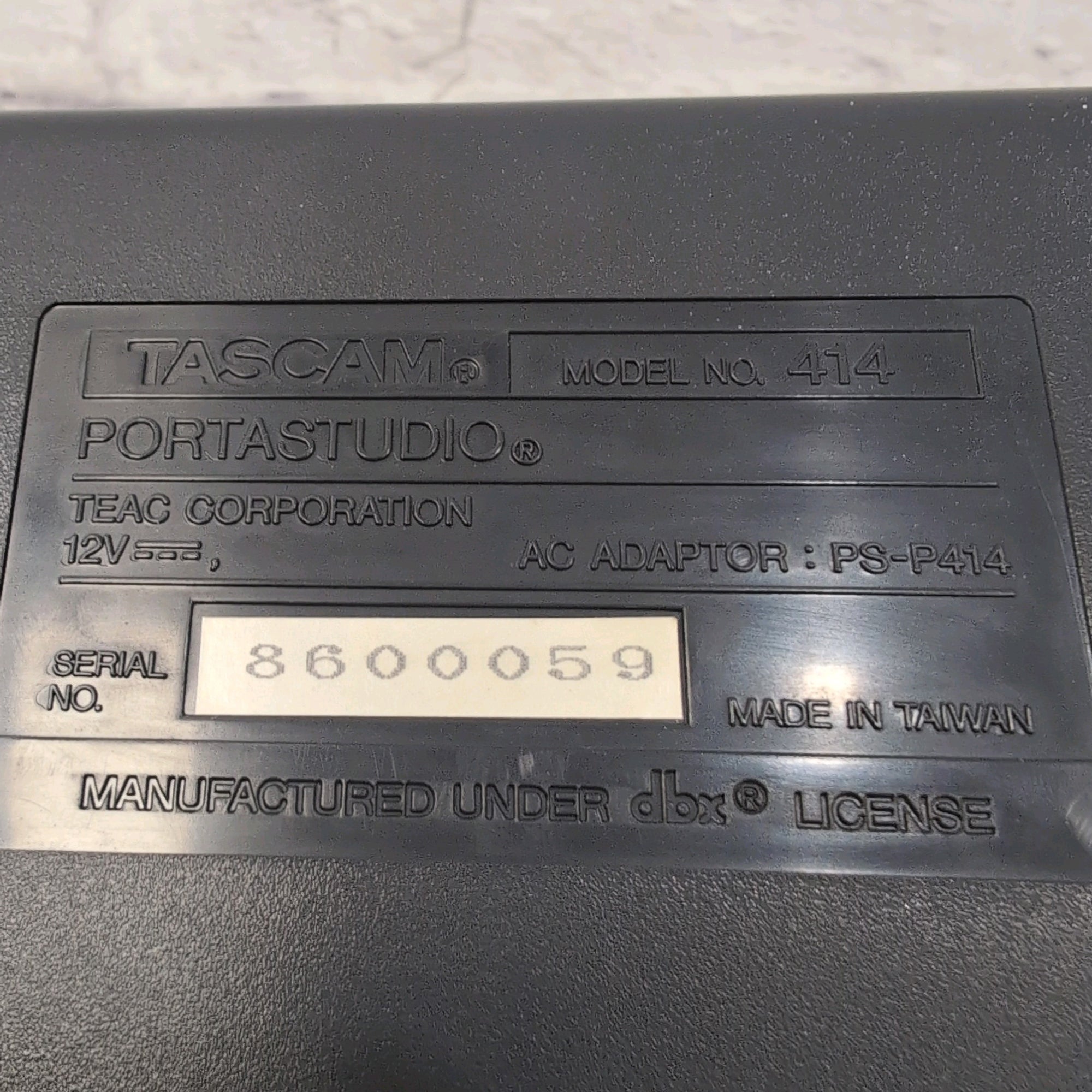 Tascam Portastudio 414 4-Track Cassette Recorder - Evolution Tascam Portastudio 414 4-Track Cassette Recorder - Evolution