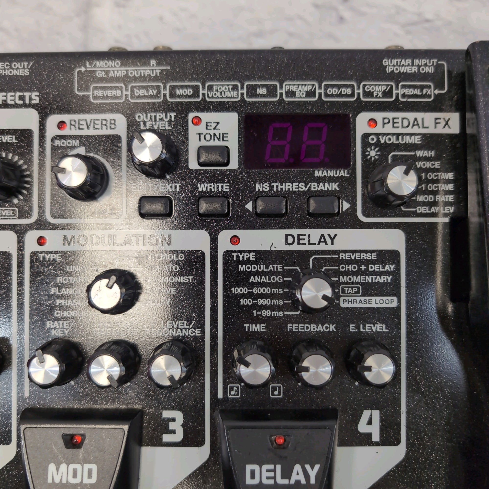 boss me 70 pedal Boss ME-70 Guitar Multieffects Pedal