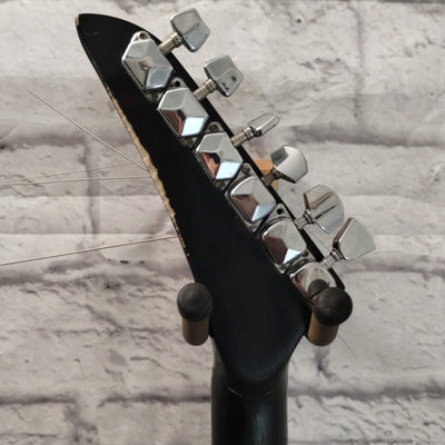 Premier Black Frankenstrat Electric Guitar