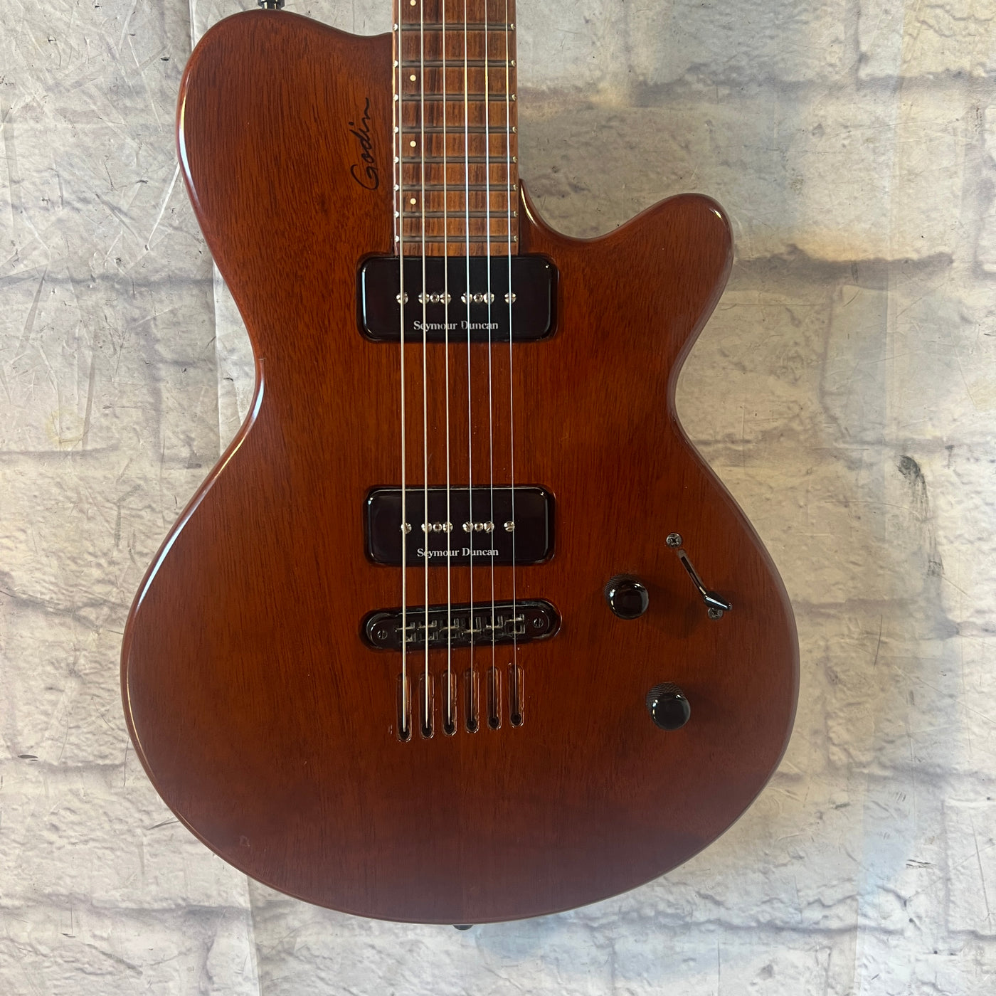 Godin LG Brown with Duncan P90s Electric Guitar