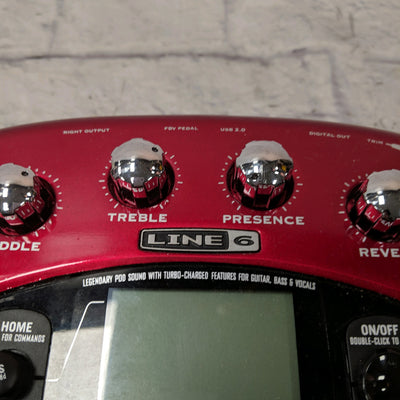 Line 6 Pod X3 Multieffects with Power Supply