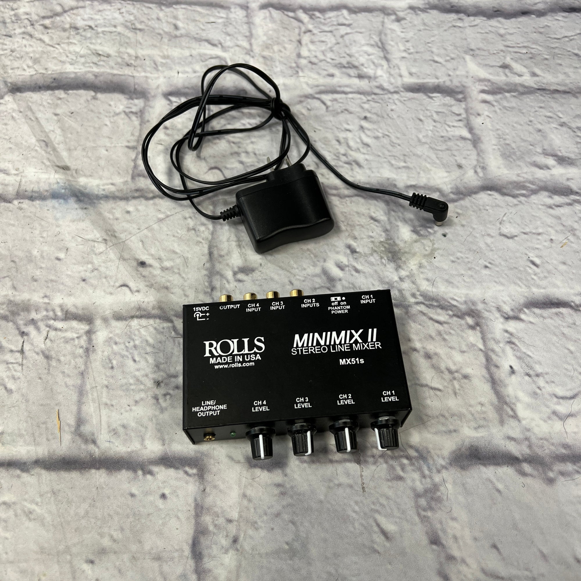 Rolls MX51S Minimix 2 Stereo Line Mixer