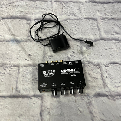 Rolls MX51S Minimix 2 Stereo Line Mixer