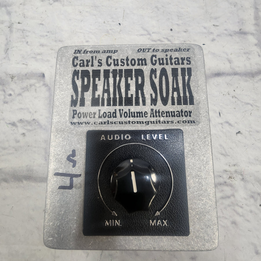 Carl's Custom Guitars Speaker Soak Guitar Amp Attenuator 4ohm