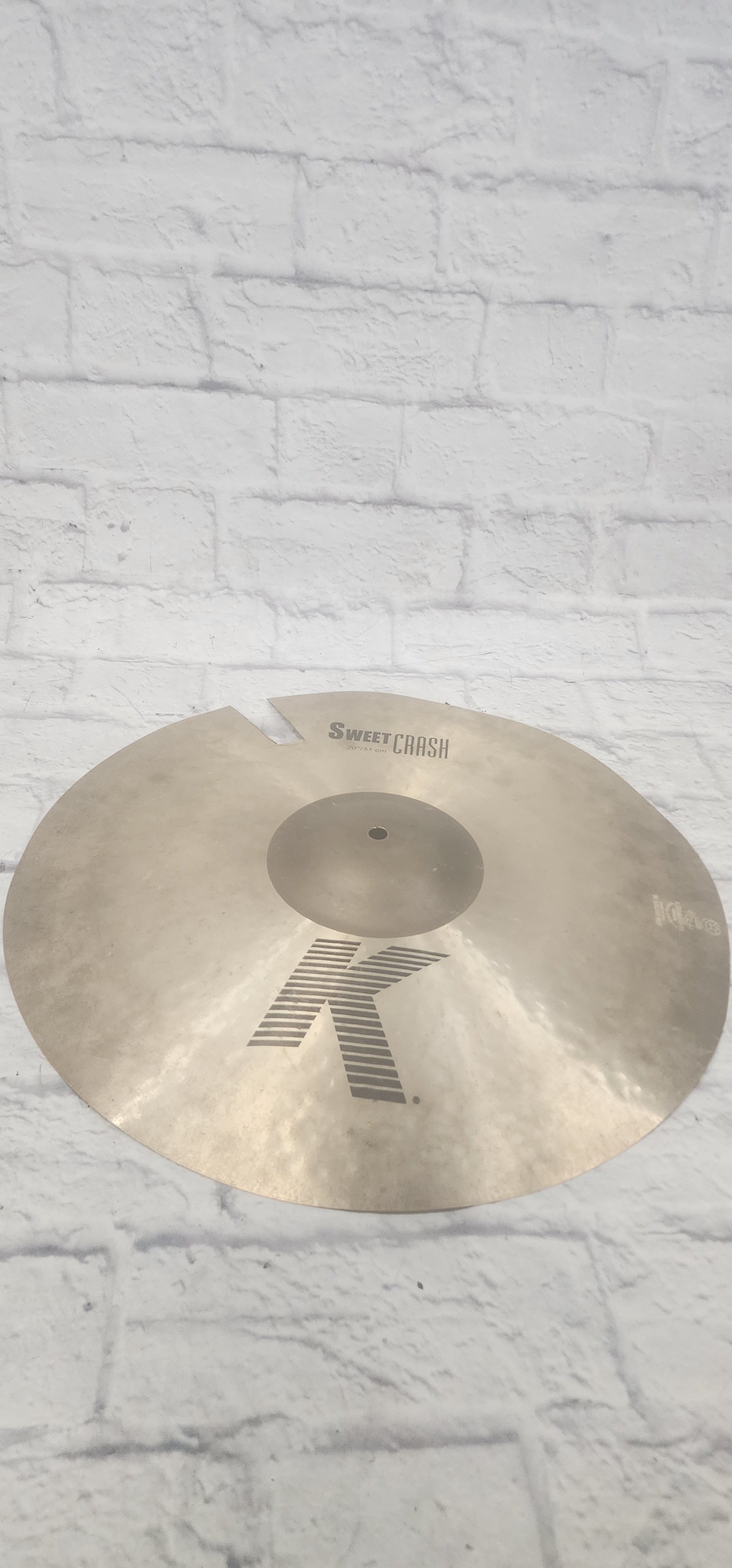 Zildjian 20 K Sweet Crash AS IS CRACKED