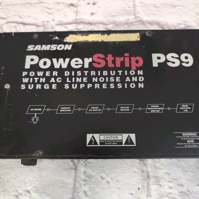 Samson Power Strip PS9 Power Conditioner