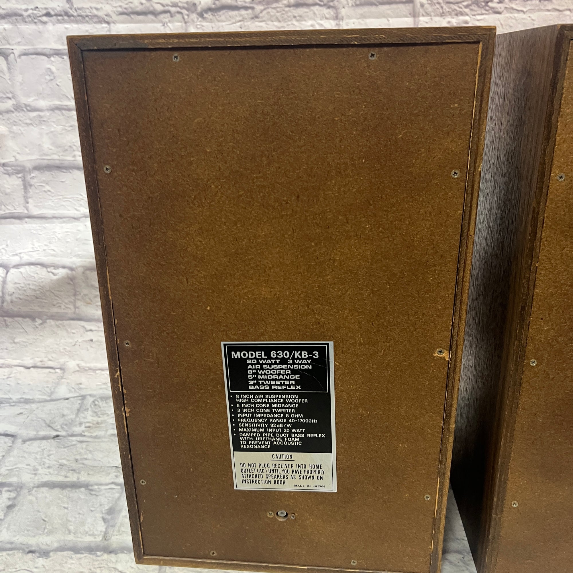 Sound Design 630/ KB3 Speakers Home Audio Speakers