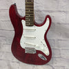 Jay Turser Red Strat Style Electric Guitar