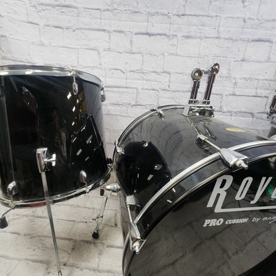 Royce Pro 5pc Drum Set Black