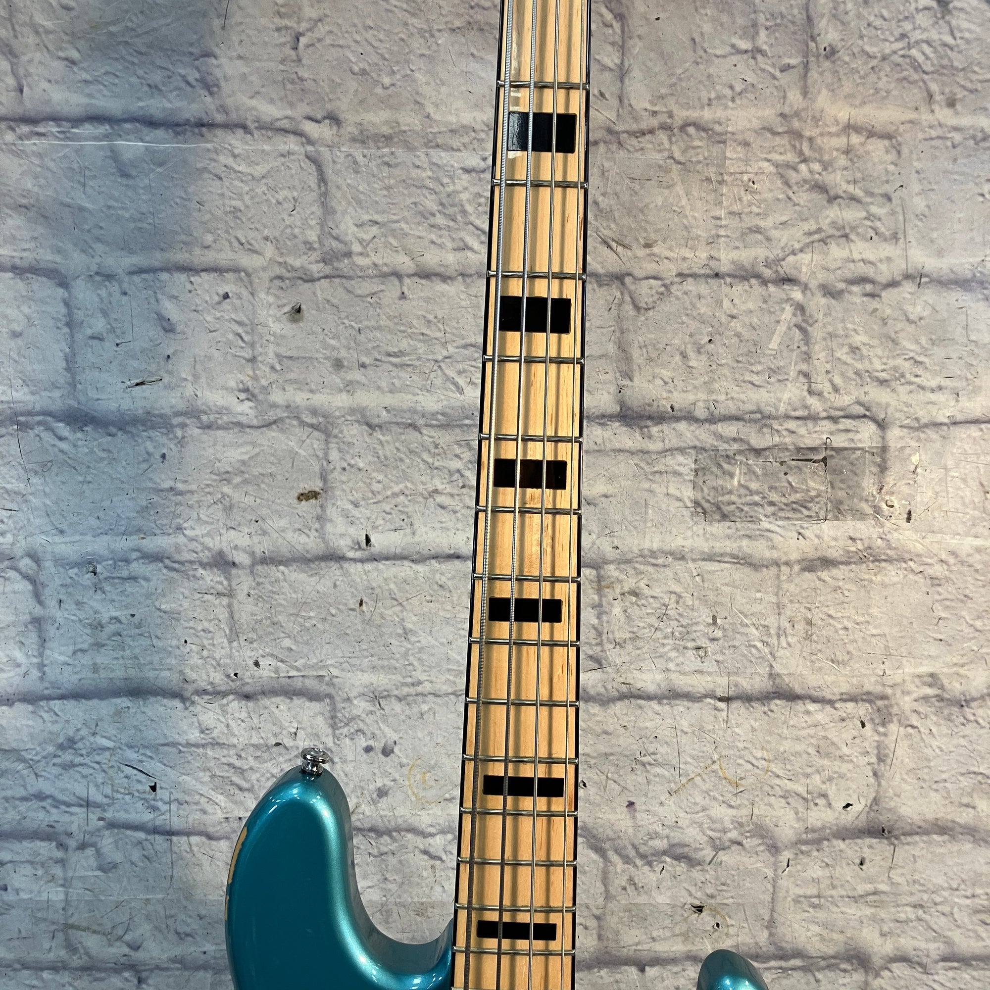 Custom Built Electric Partscaster 4 String Bass Guitar
