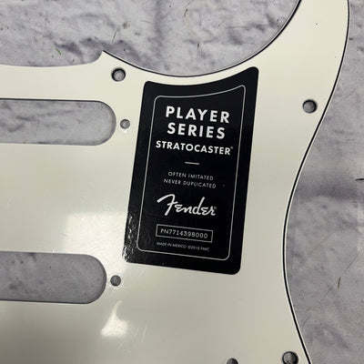 Fender Player Series Stratocaster Pickguard 3 Ply White