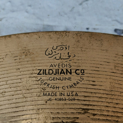 Zildjian 20 ZBT Ride Cymbal