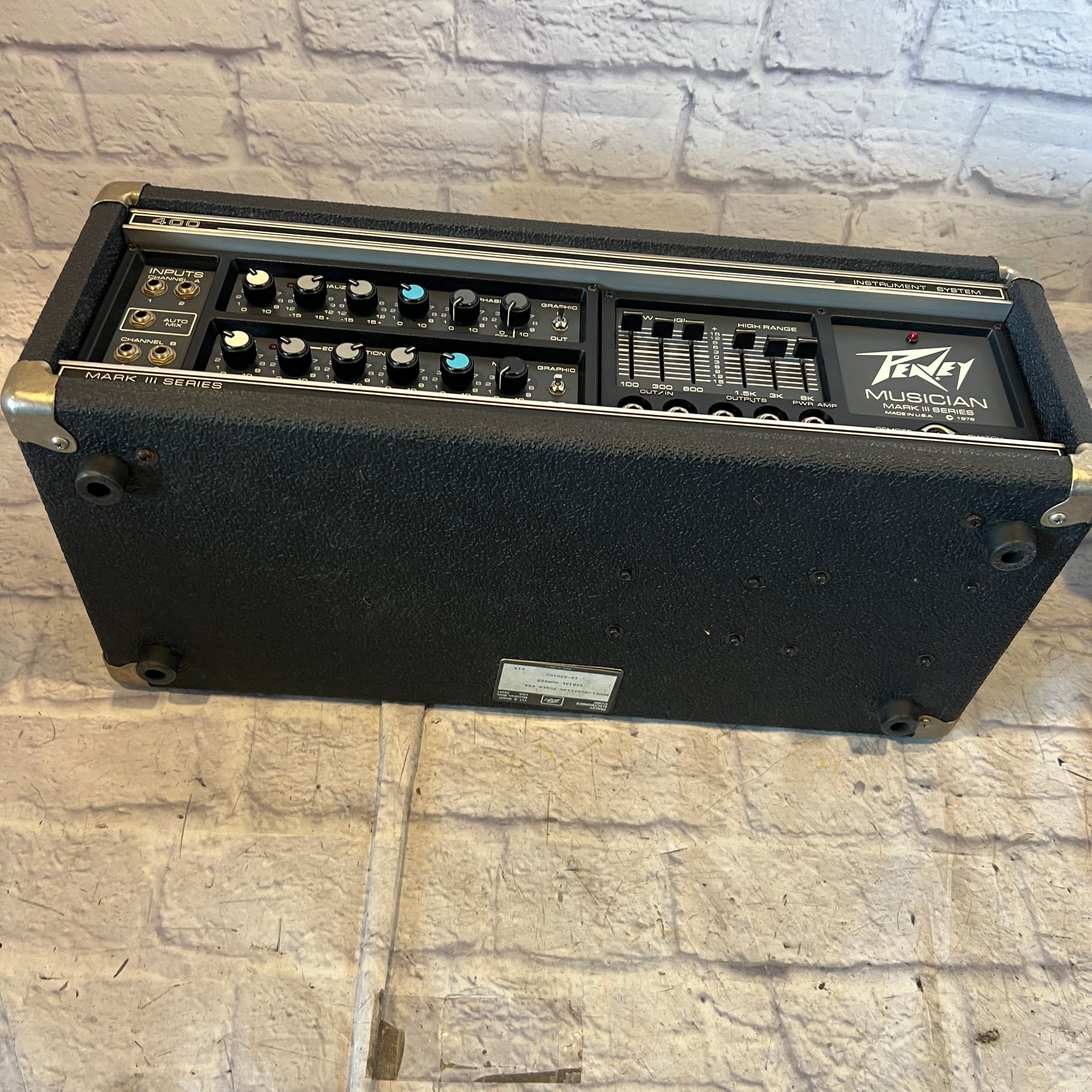 Peavey Musician MkIII 400 with Footswitch