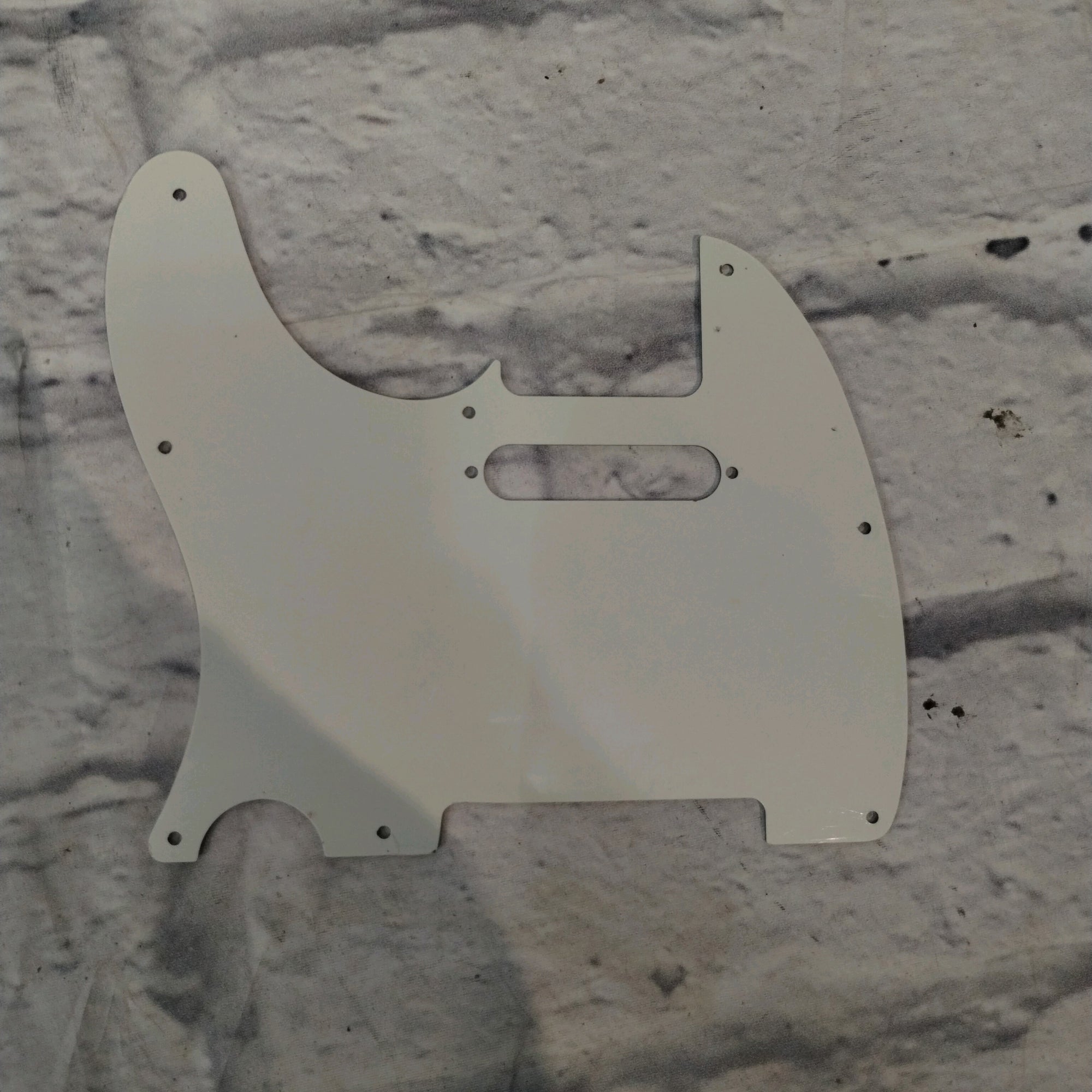 Unknown White Telecaster Pickguard