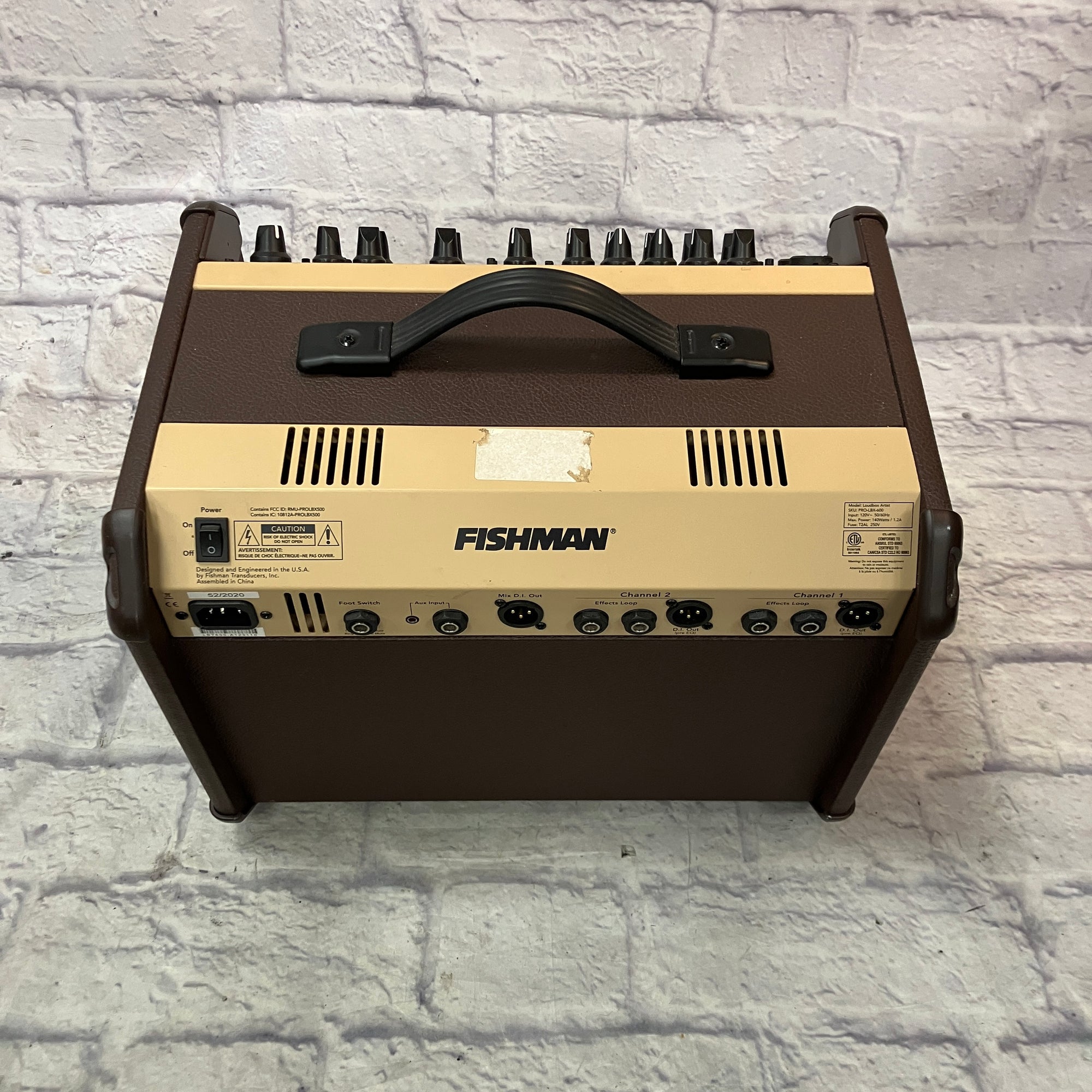 Fishman Loudbox Artist Acoustic Guitar Combo Amp