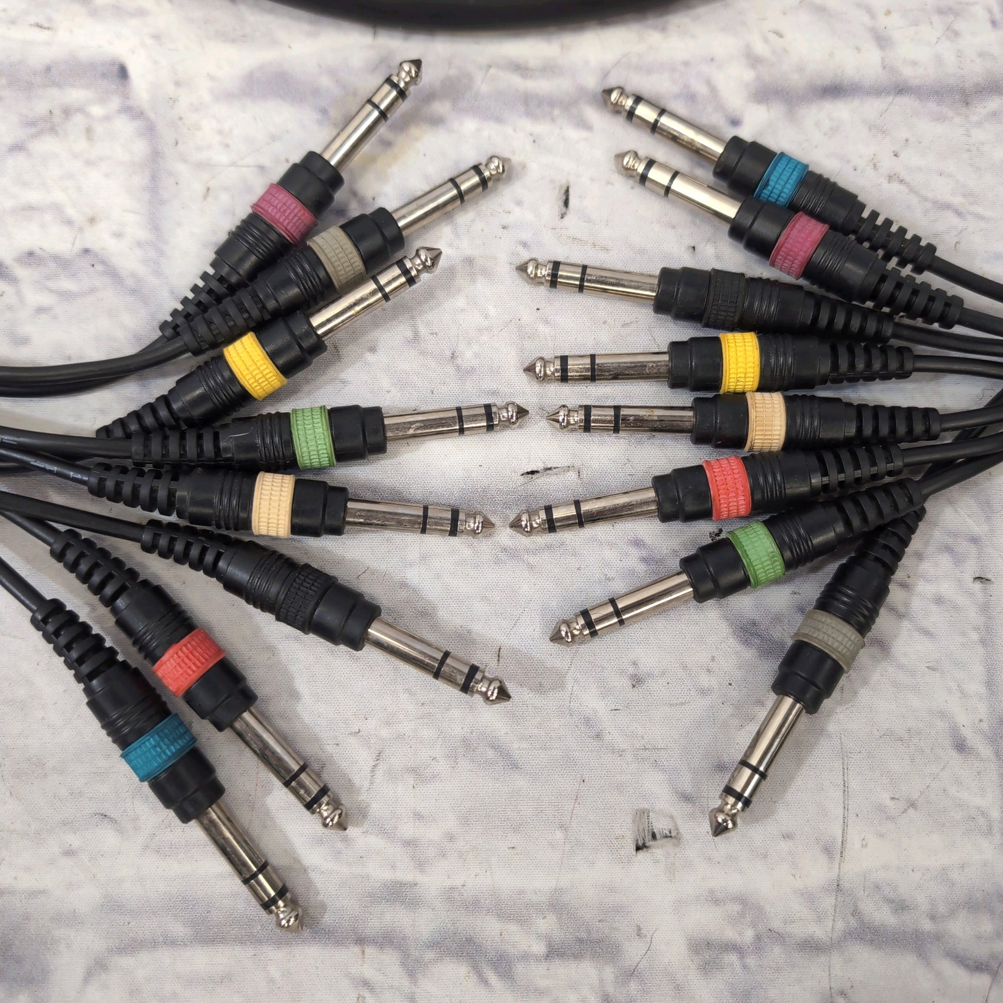 Livewire 10' 10ft 8 Channel Hi Def 1/4 TRS to 1/4 TRS Recording Snake