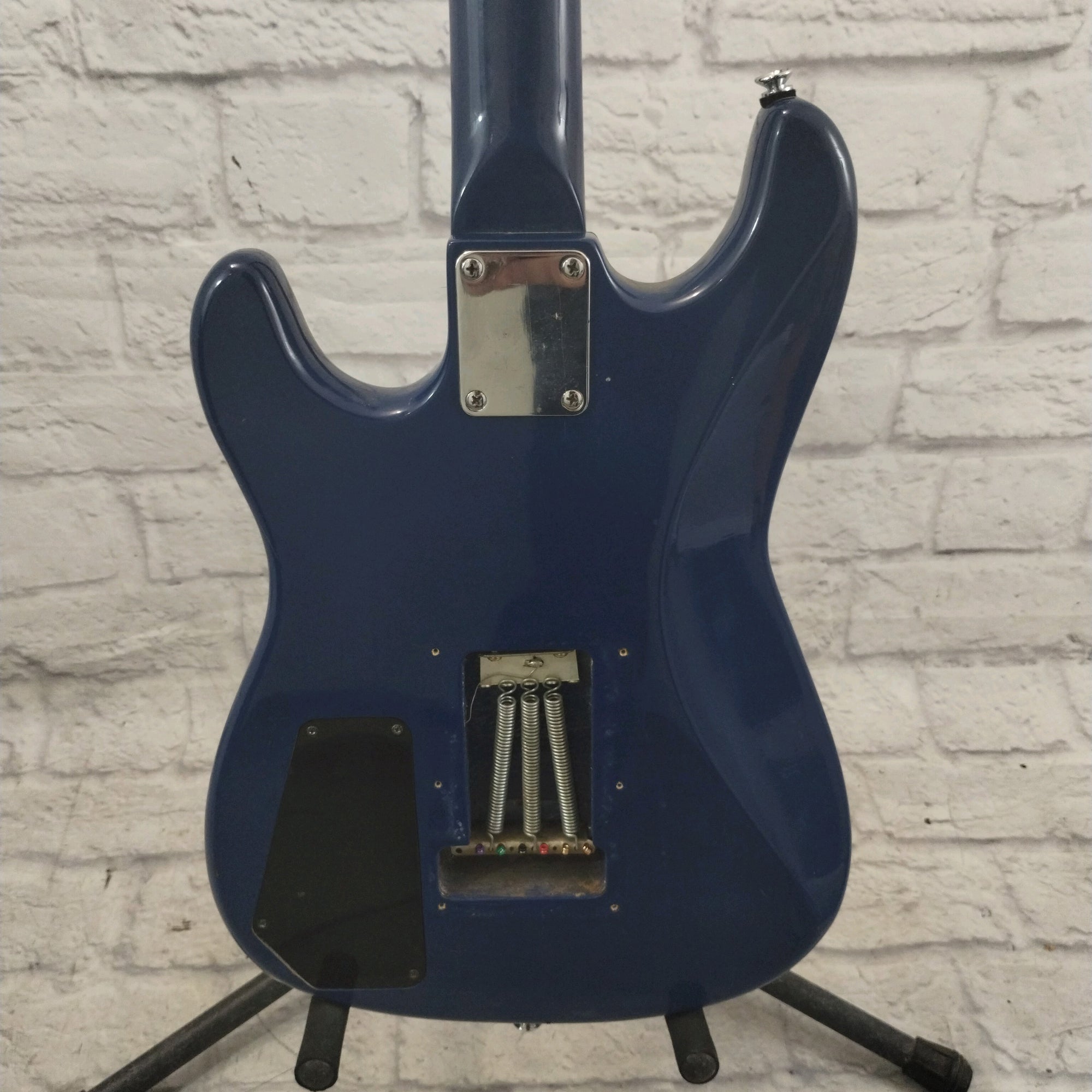CMI Blue Electric Guitar S Style - AS IS