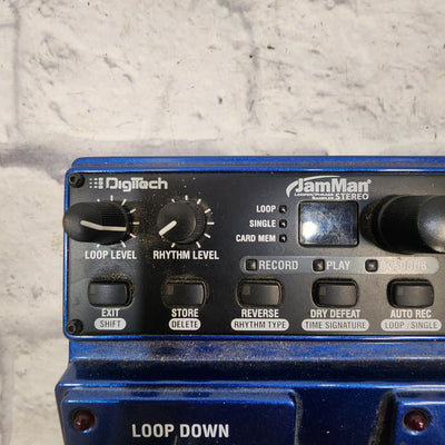 Digitech JamMan Stereo Looper  Loop and Sampler Pedal