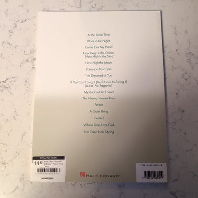 Best of Ann Hampton Callaway - Piano Vocal Book