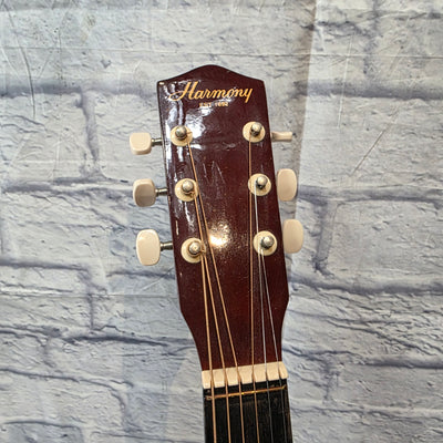 Harmony H0401P Acoustic Guitar