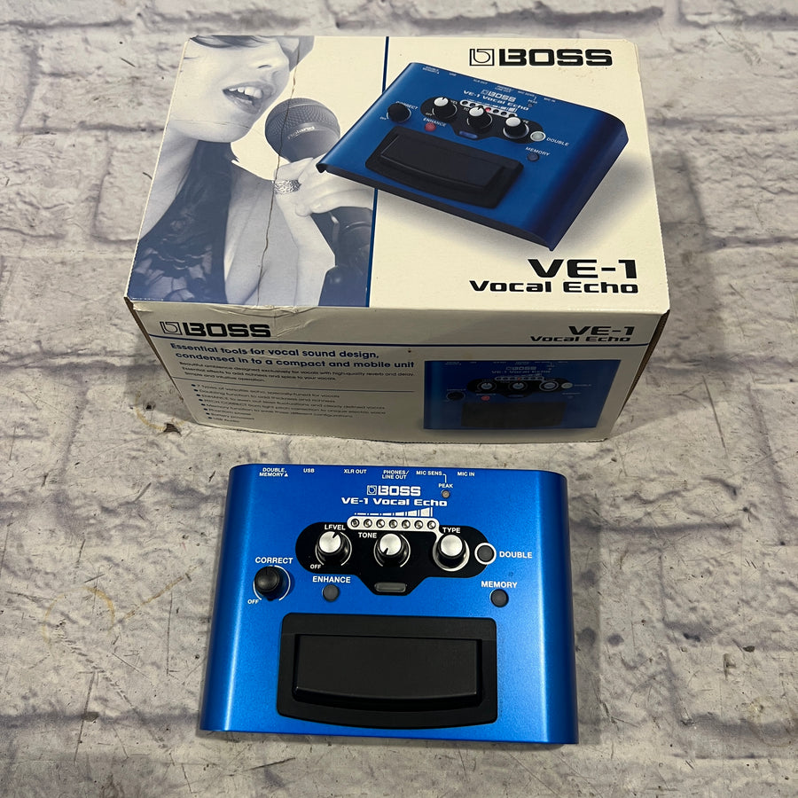 Boss VE-1 Vocal Echo Effects Processor