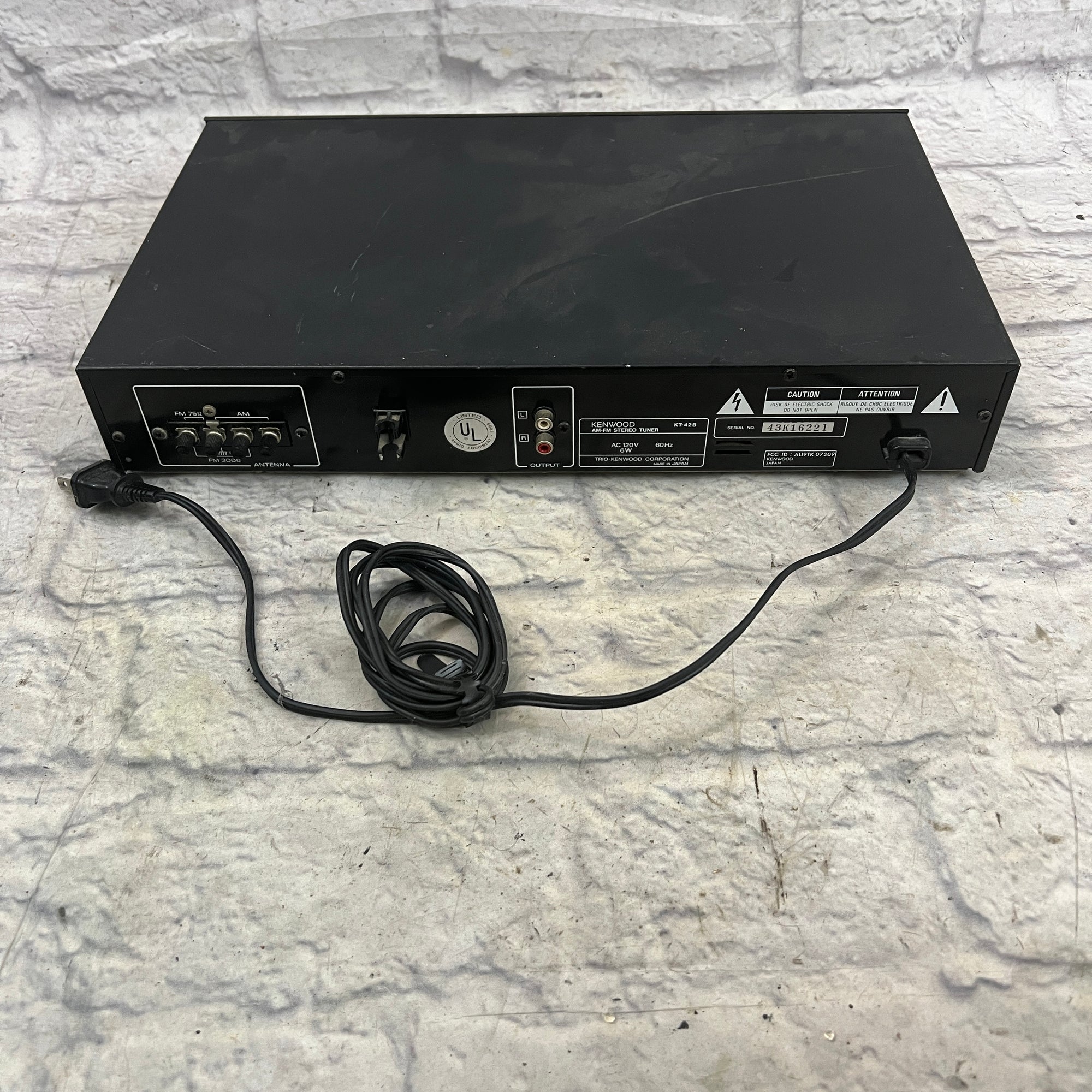 Kenwood KT-42B Stereo Synthesizer Radio