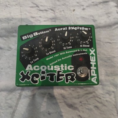 exciter guitar pedal Aphex Acoustic Exciter Acoustic DI Pedal