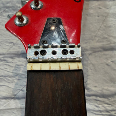 Memphis S2TR 1980s Cherry Red Electric Guitar - AS IS