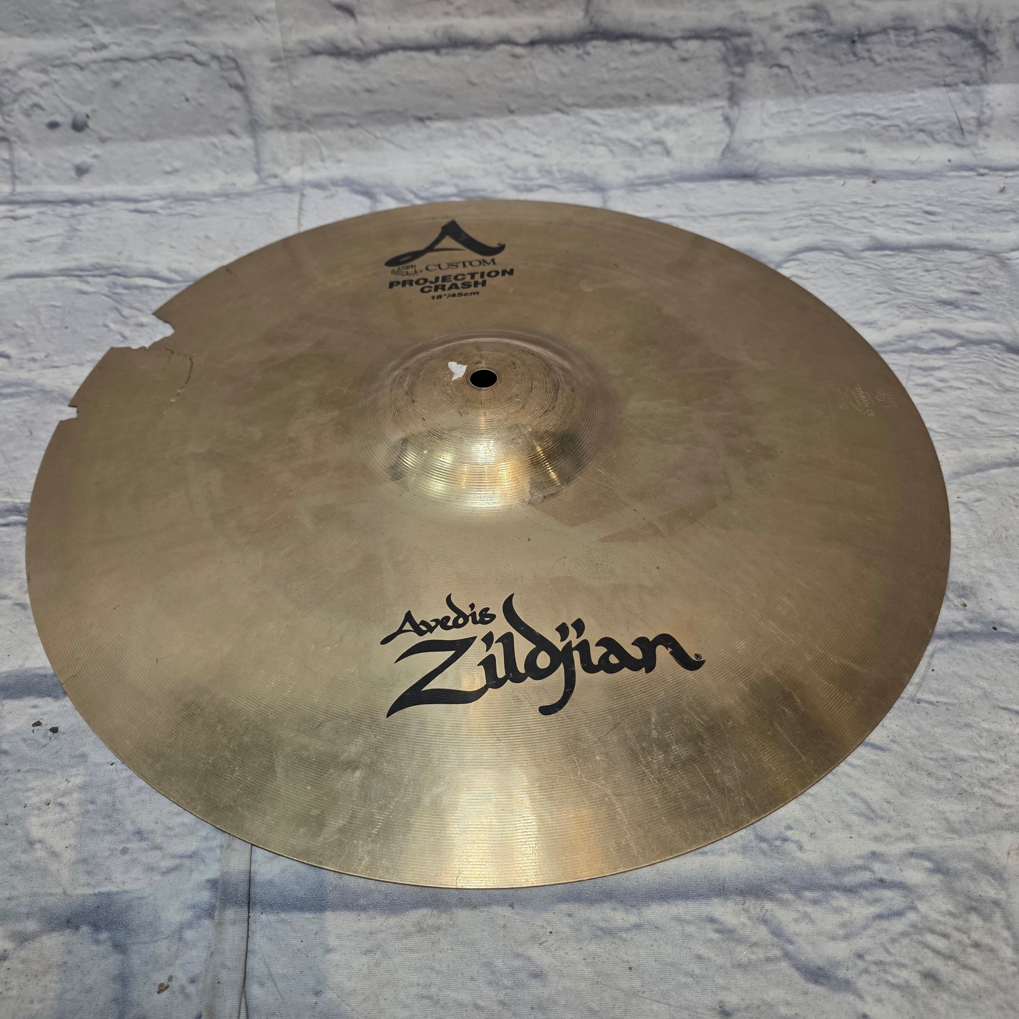 Zildjian A Custom 18" Projection Crash - CRACKED