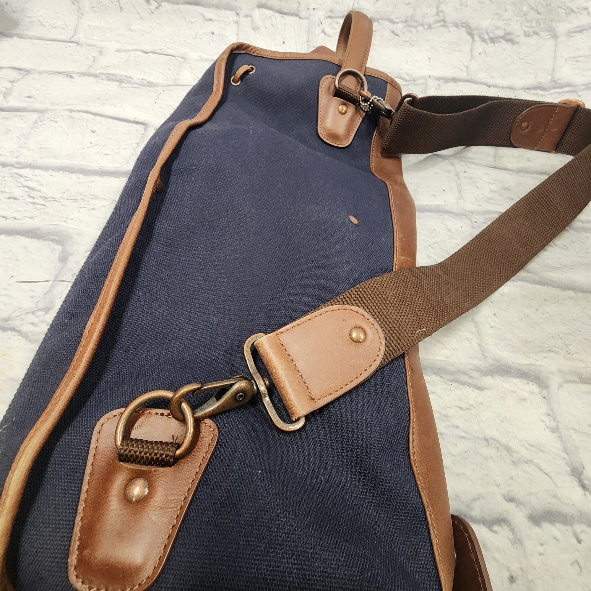 Reunion Blues Canvas and Leather Drum Stick Bag
