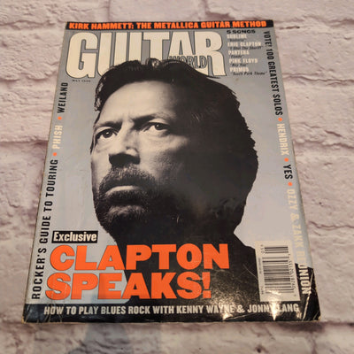 Guitar World May 1998 Guitar Magazine - Eric Clapton