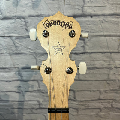 Deering Goodtime 4-String Resonator Banjo w/ case