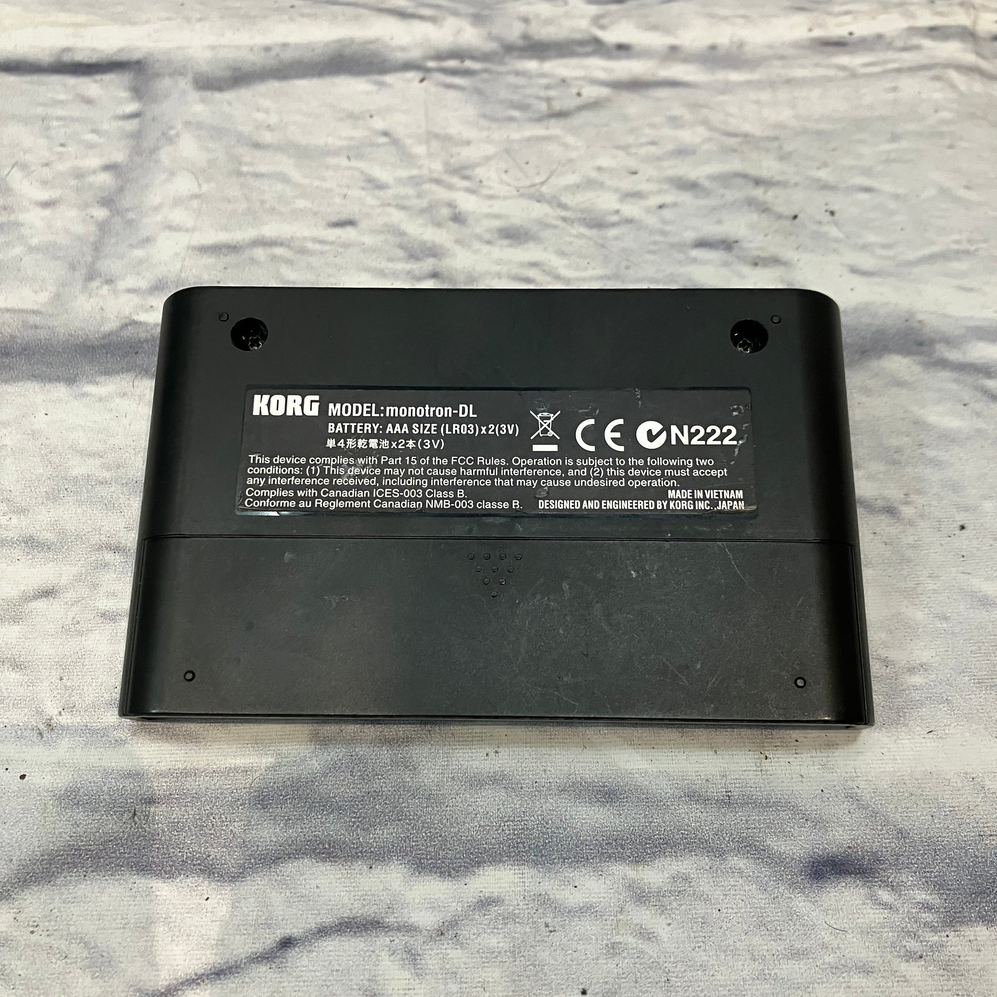 Korg Monotron Delay Analogue Ribbon Synthesizer