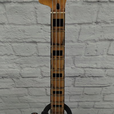 Unknown 70's "Fender" Jazz Bass Black W/ Case