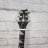 St Blues S&T Custom Trans Black Solid Body 2HB