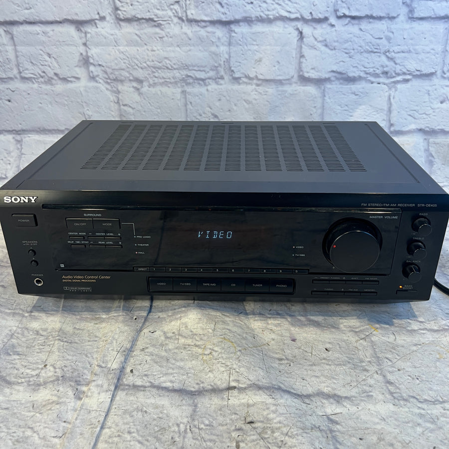 Sony STR-DE405 5.1 Channel 80 WPC Av Receiver